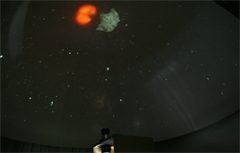 Asteroizi in cupola planetariului STARMAX