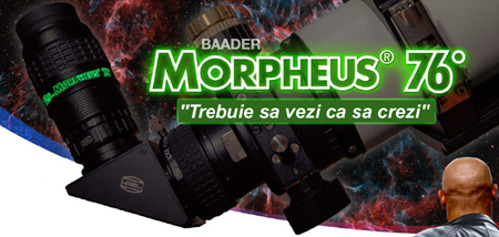 Oculare Morpheus 76 grade - Baader Planetarium - Cele mai bune oculare de camp larg!